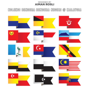 Malaysia bendera negeri