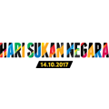 Logo Hari Sukan Negara 2017 black