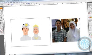 karikatur kahwin