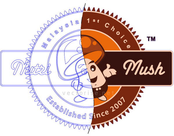 Nutri Mush - vectorise