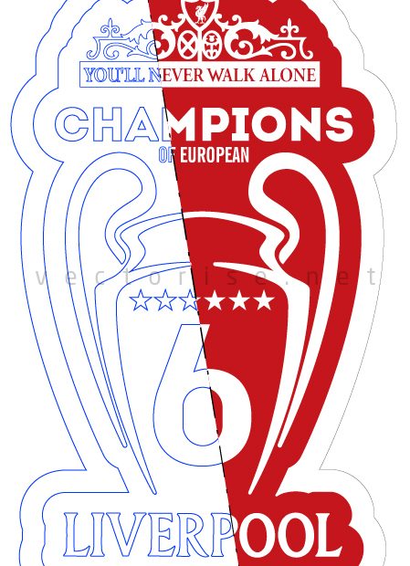 Liverpool Champions of Europe 6 times