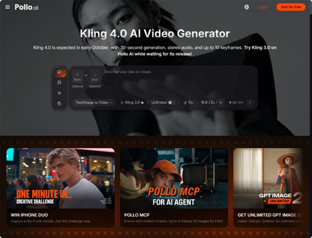 Kling 4.0 AI Video Generator